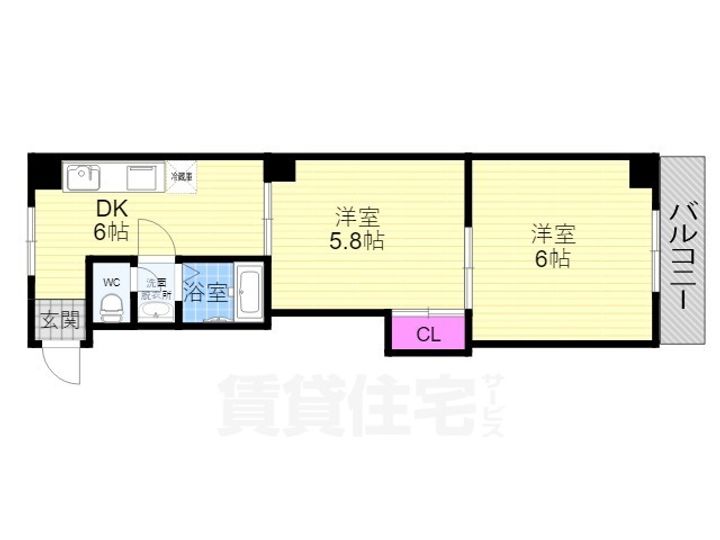 澤屋ビルの間取り