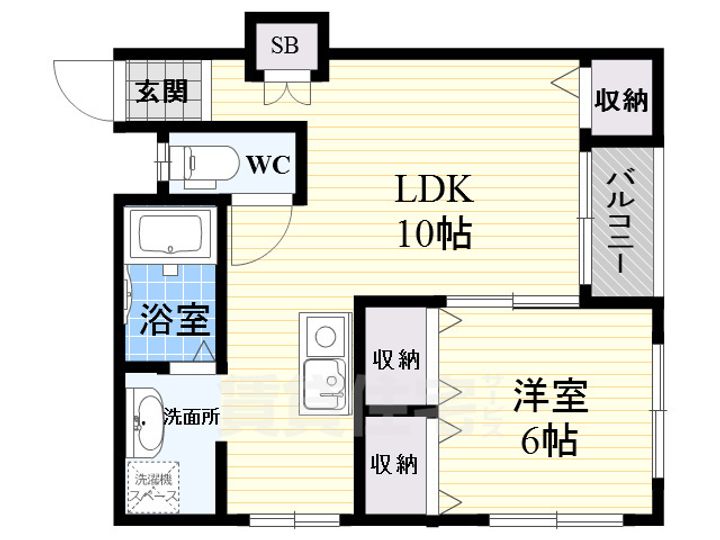 ベアーコーポの間取り