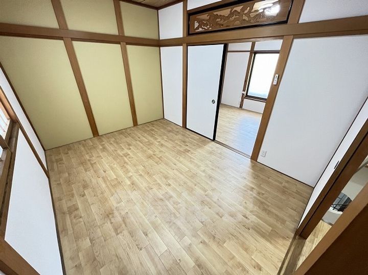 大阪府東大阪市池之端町(一戸建)の賃貸物件の寝室