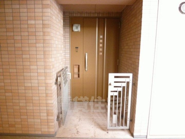 大阪府堺市堺区北瓦町1丁の賃貸マンションの玄関