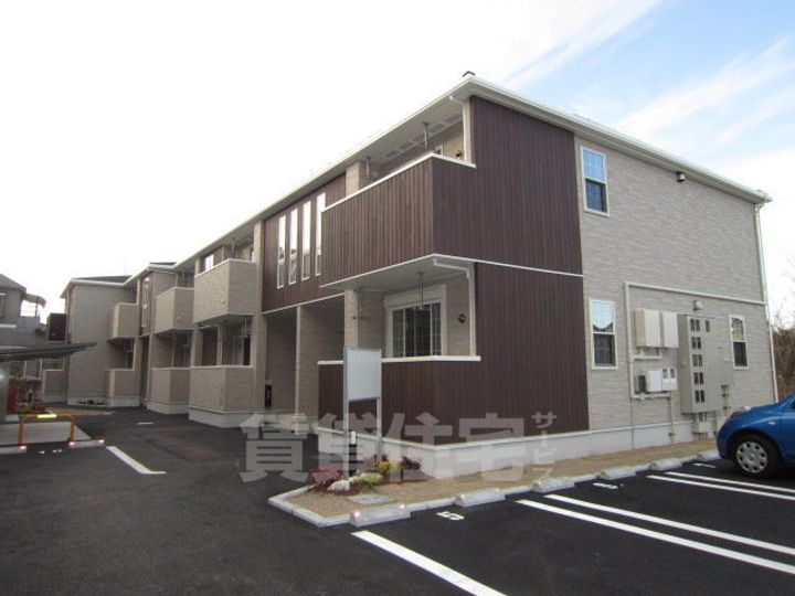 大阪府堺市西区草部の賃貸アパートの外観