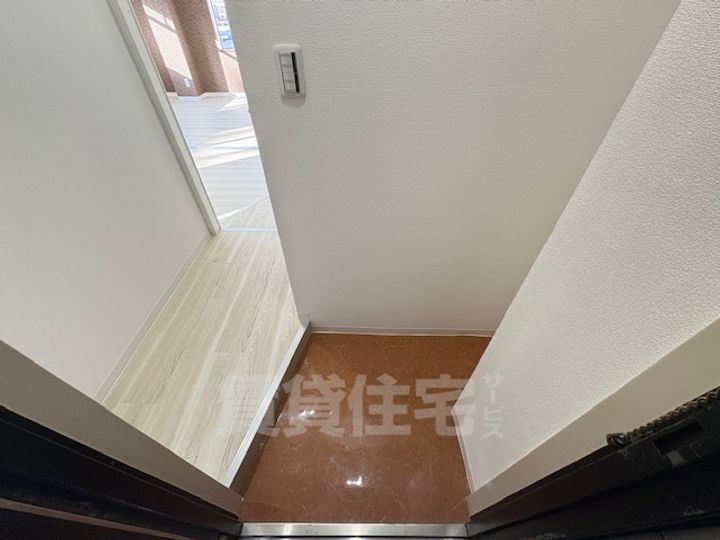 大阪府大阪市都島区都島北通2丁目の賃貸マンションの玄関