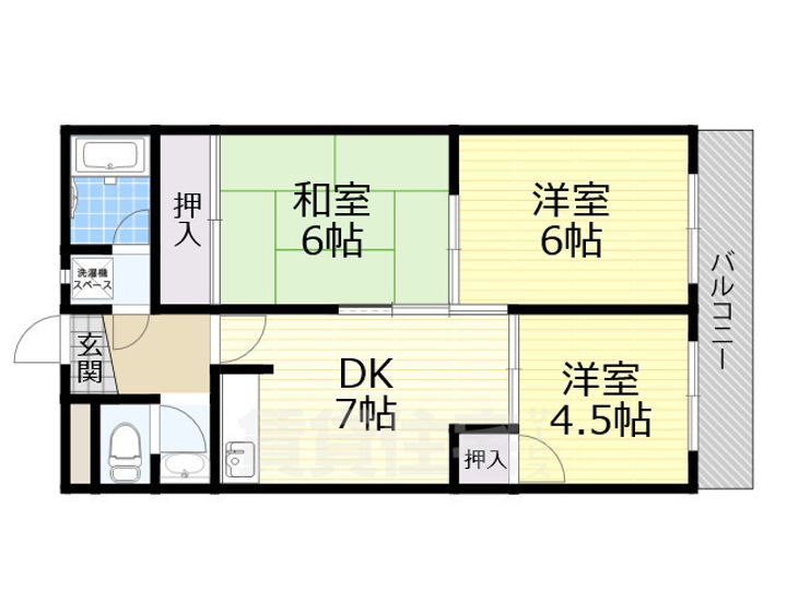アバンティHFの間取り