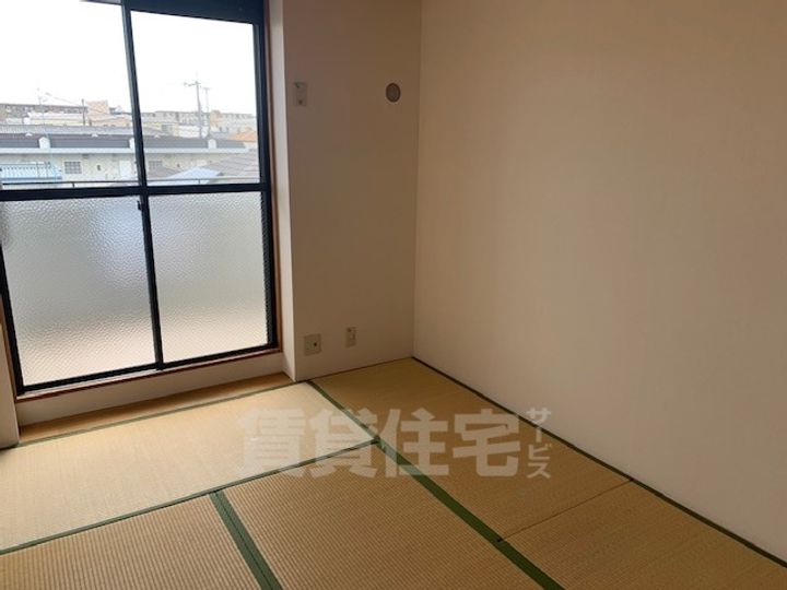 大阪府高槻市西冠3丁目の賃貸アパートの寝室