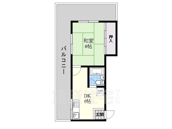 福田ポリスの間取り