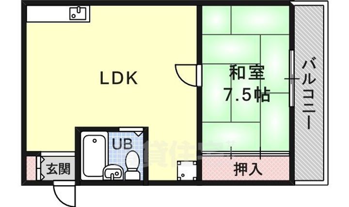 福田ポリスの間取り