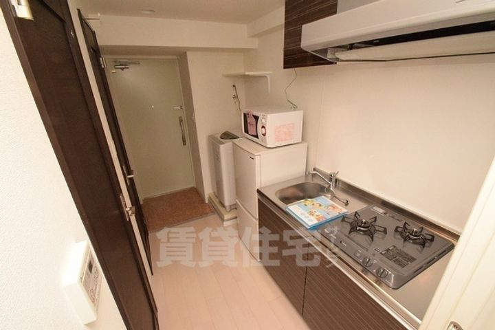 大阪府東大阪市足代新町の賃貸マンションのキッチン