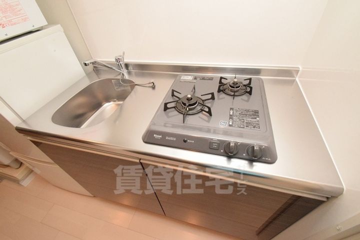 大阪府東大阪市足代新町の賃貸マンションのキッチン