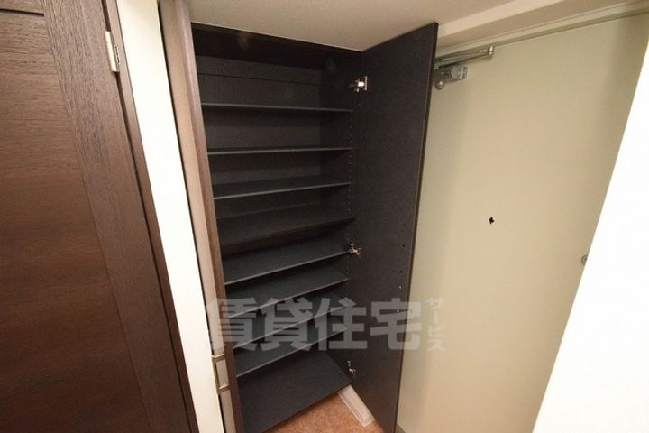 大阪府東大阪市足代新町の賃貸マンションの玄関