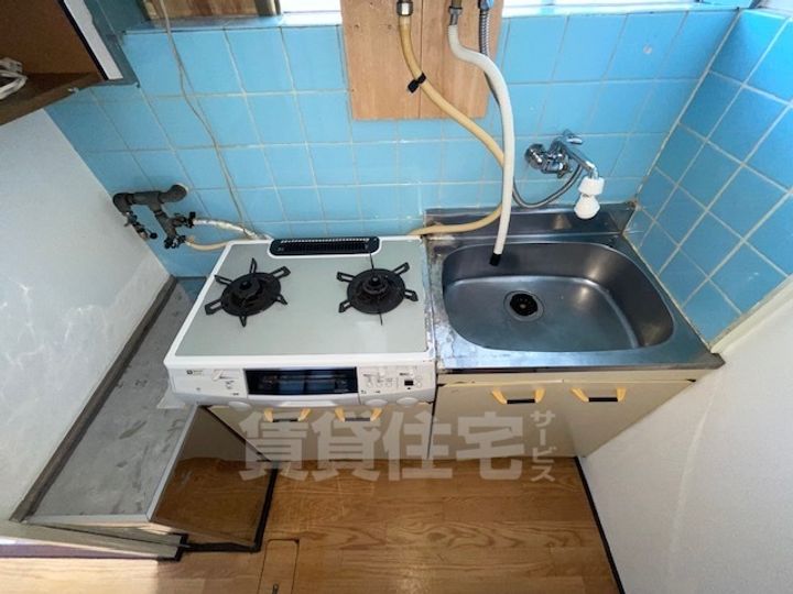 金明荘のキッチン