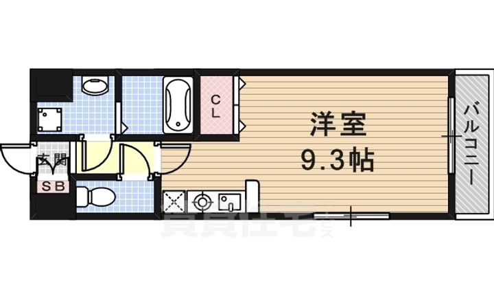 ディーズコート南新町の間取り