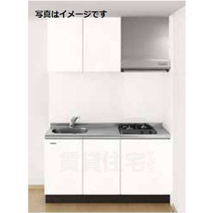 愛知県名古屋市天白区野並4丁目の賃貸アパートのキッチン