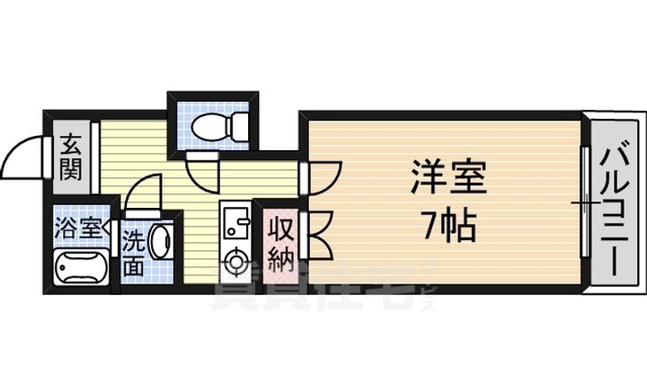 グロウパレス1の間取り