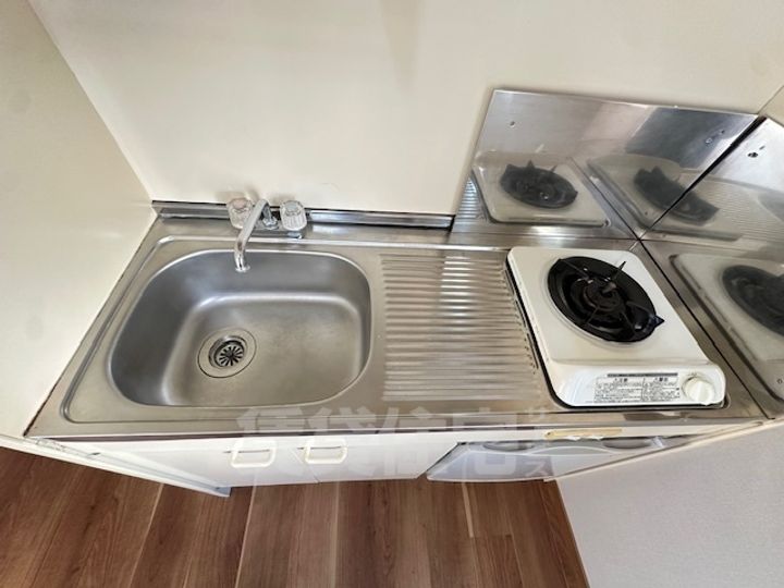 大阪府大阪市住吉区我孫子東2丁目の賃貸マンションのキッチン