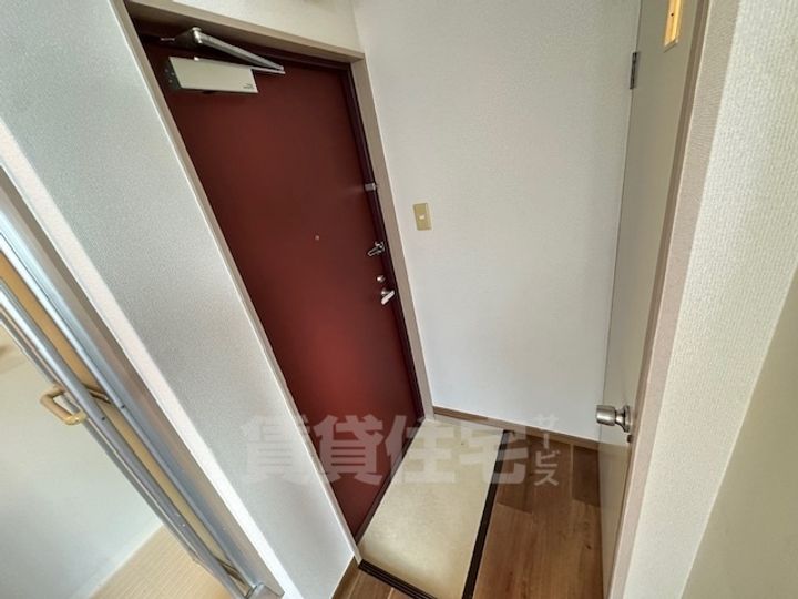 大阪府大阪市住吉区我孫子東2丁目の賃貸マンションの玄関