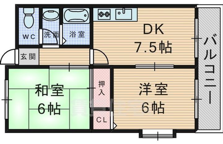 センチュリー桜塚の間取り