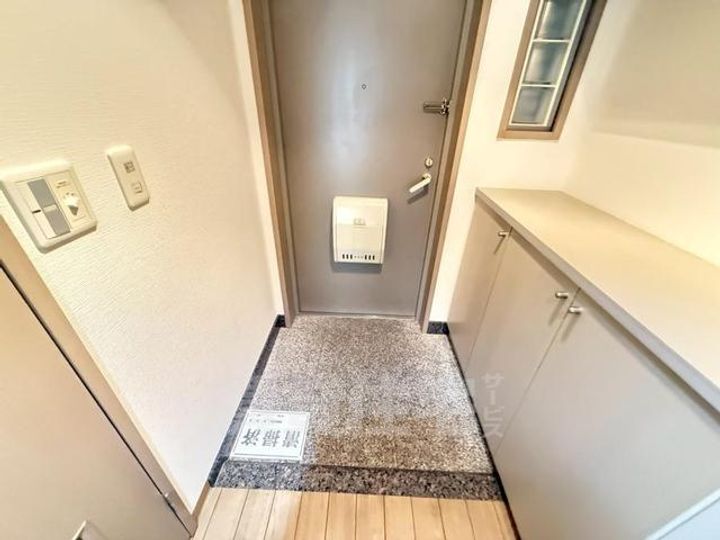 大阪府豊中市桜の町7丁目の賃貸マンションの玄関