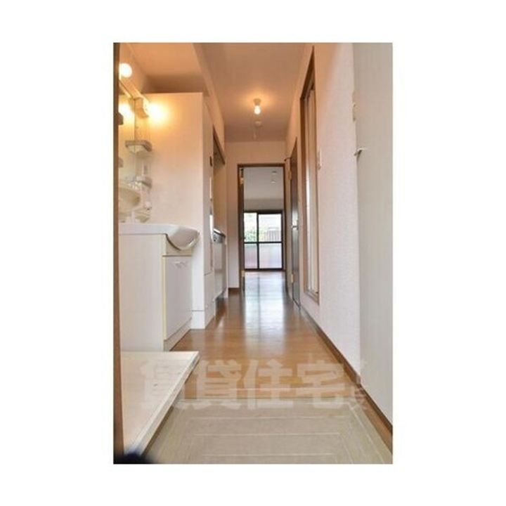 大阪府豊中市螢池中町3丁目の賃貸アパートの玄関