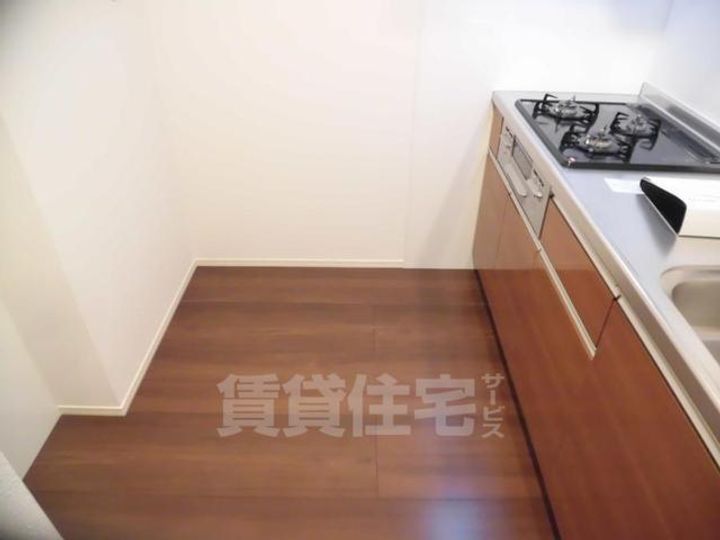 大阪府豊中市桜の町1丁目の賃貸アパートのキッチン