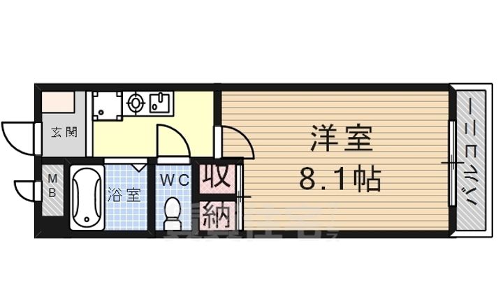 愛知県名古屋市緑区左京山(マンション)の賃貸物件の間取り