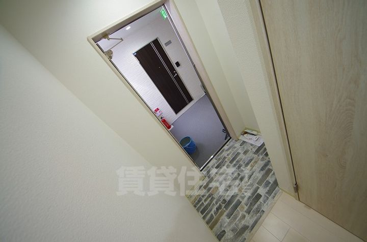 クリエオーレ玉串元町の玄関