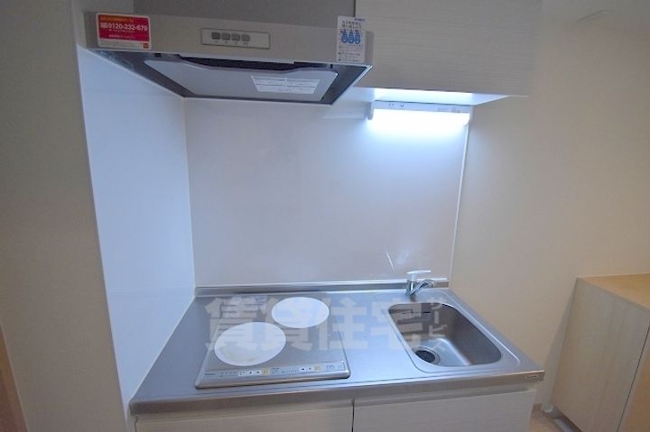 大阪府大阪市淀川区三津屋南2丁目の賃貸アパートのキッチン