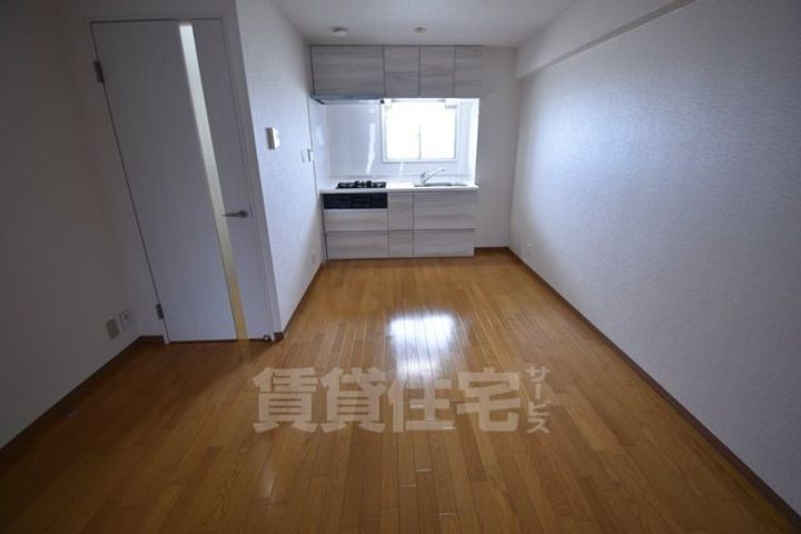 クレール西町北館の居間