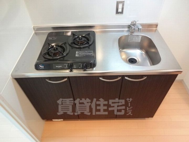 ローズモントフレア薬院2401のキッチン