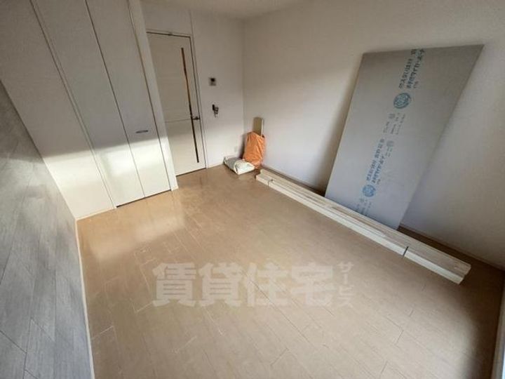 大阪府大阪市旭区清水5丁目の賃貸アパートの居間