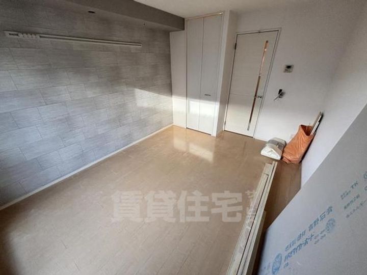 大阪府大阪市旭区清水5丁目の賃貸アパートの寝室