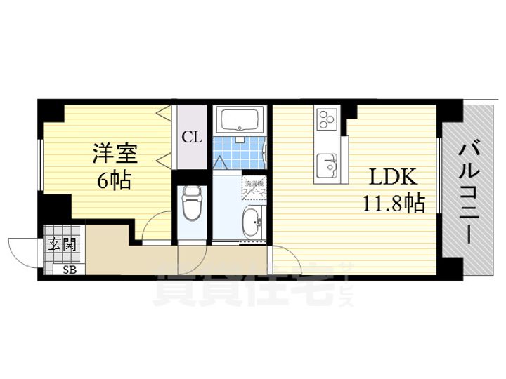 ホームクラルスの間取り
