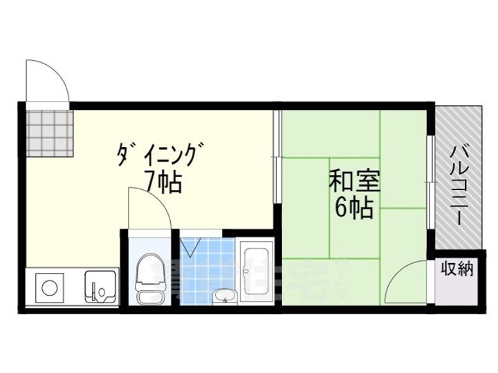 ライズワン下新庄の間取り