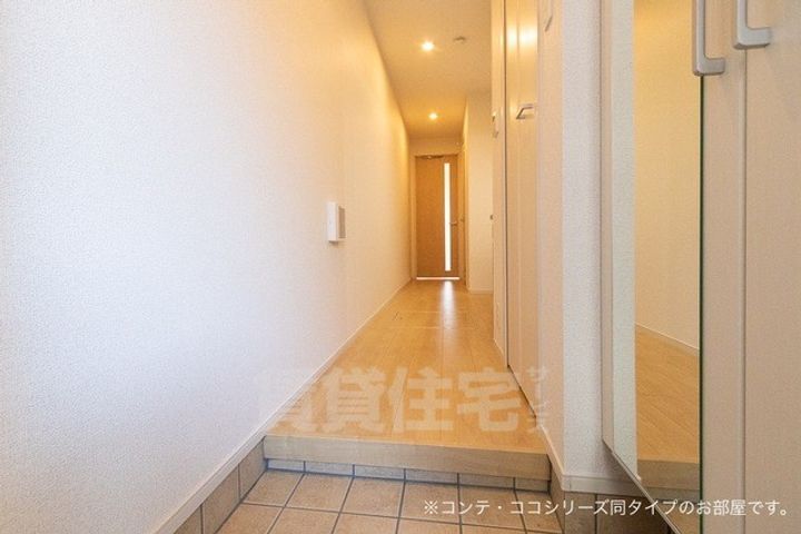 エスポアール ニシダの玄関