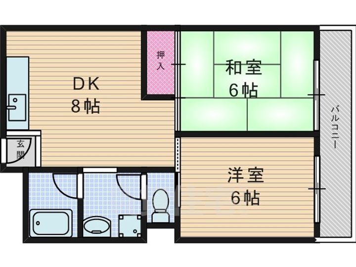 ホワイトパルの間取り