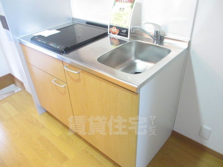 大阪府豊中市北条町1丁目の賃貸アパートのキッチン