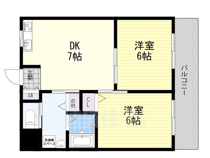 ダイリンハイツの間取り