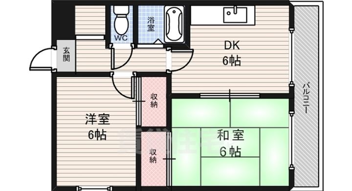 グリーンウッドの間取り