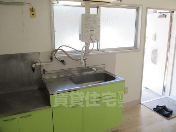 市森ハイツC棟のキッチン