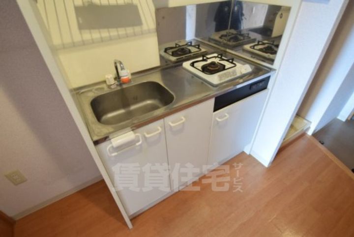 大阪府茨木市沢良宜西1丁目の賃貸マンションのキッチン