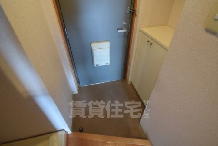 大阪府茨木市沢良宜西1丁目の賃貸マンションの玄関