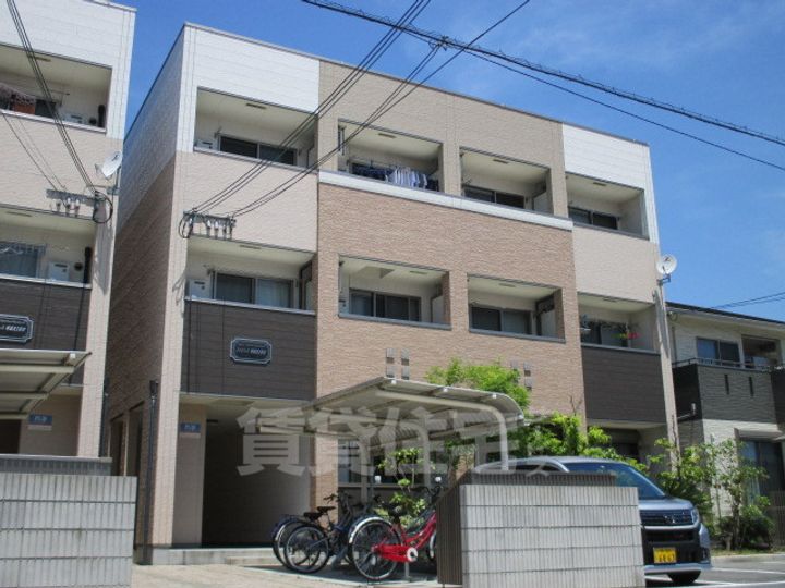 大阪府堺市西区鳳東町7丁の賃貸アパートの外観