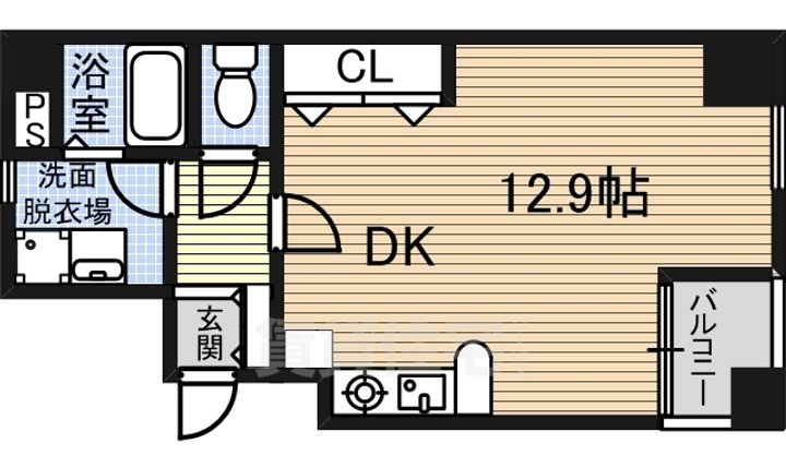 アーバンポイント新栄の間取り