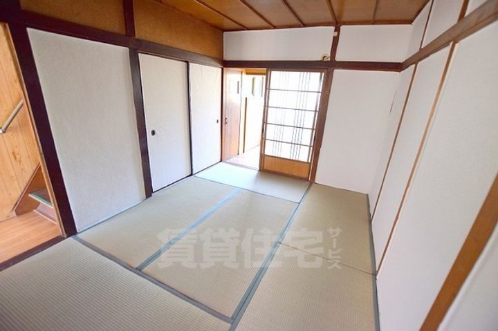 大阪府松原市三宅西2丁目(一戸建)の賃貸物件の居間