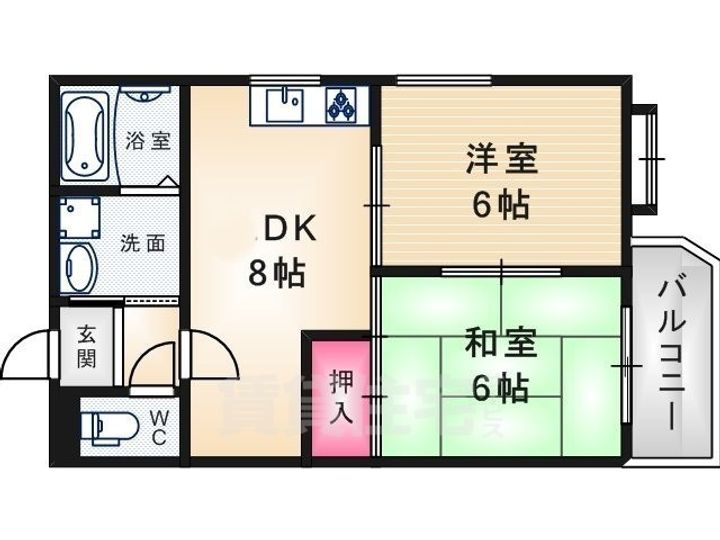 グレイスフル西川の間取り