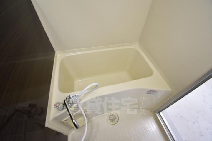 大阪府堺市東区草尾の賃貸アパートの風呂