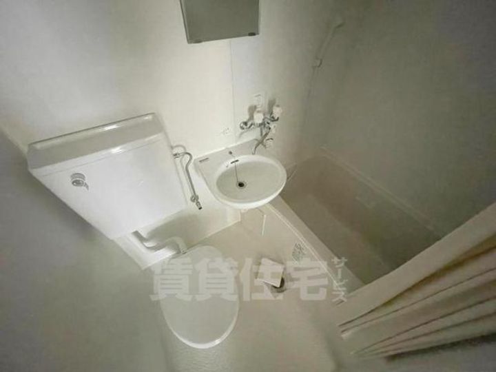 大阪府豊中市曽根西町3丁目の賃貸アパートの風呂