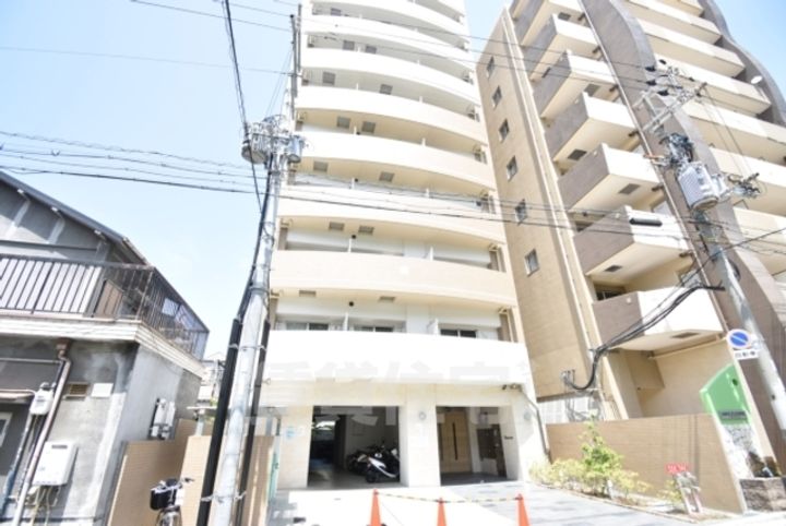 大阪府堺市堺区宿院町東4丁の賃貸マンションの外観