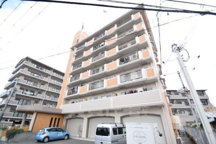 大阪府摂津市鶴野2丁目の賃貸マンションの外観