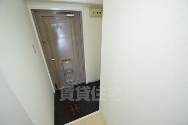 大阪府摂津市鶴野2丁目の賃貸マンションの玄関