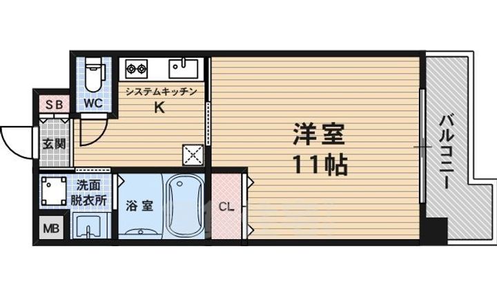 ヴァンボヌールの間取り